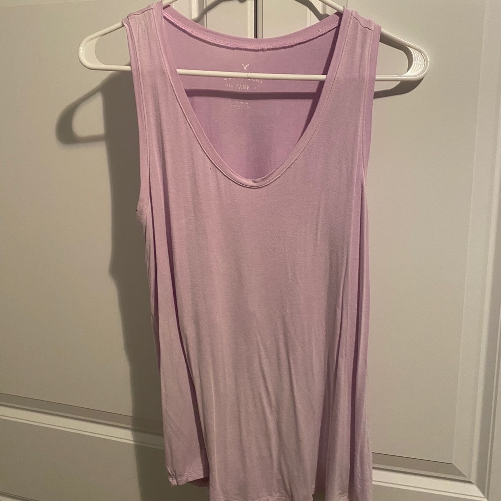 Light purple tank top